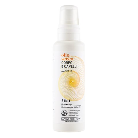 OLIO SECCO CORPO e CAPELLI SPF 15
