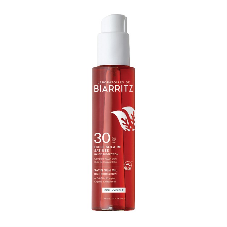 OLIO SOLARE SATINATO SPF 30 - ALGA-SUN Laboratoires de Biarritz Laboratoires de Biarritz