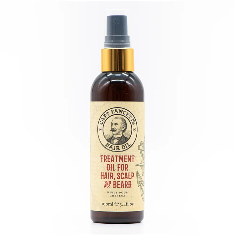 OLIO TRATTANTE PER CAPELLI, CUOIO CAPELLUTO E BARBA Captain Fawcett's Captain Fawcett's