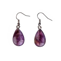 orecchini a goccia ametista