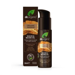 GINSENG - OLIO DA BARBA Dr Organic