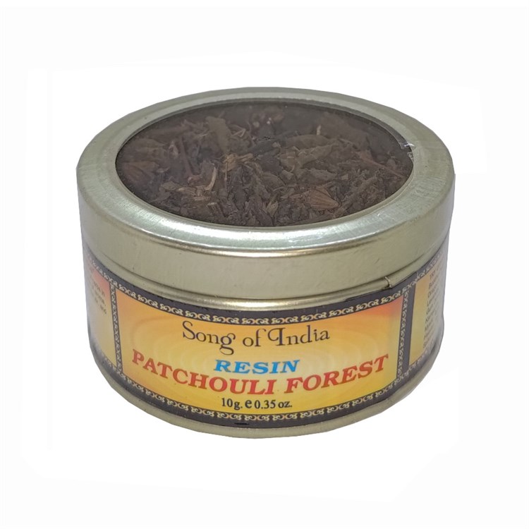 PATCHOULI FOREST - INCENSO IN RESINA - SONG OF INDIA *Non più assortito *Non più assortito