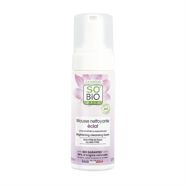 PELLE PERFETTA - MOUSSE DETERGENTE ILLUMINANTE So'Bio étic So'Bio étic