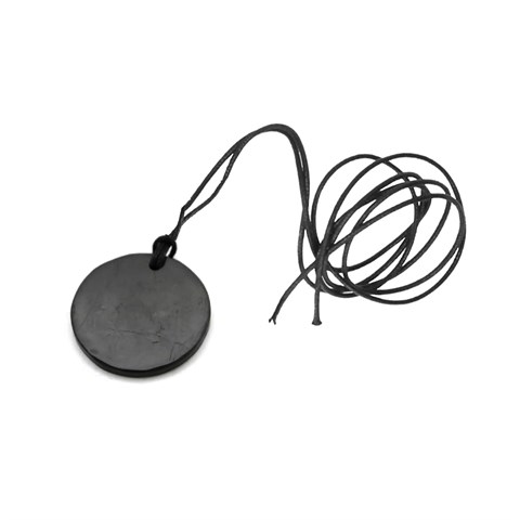PENDENTE DI SHUNGITE - DISCO