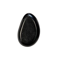 PENDENTE  PIETRA LEVIGATA  OSSIDIANA NERA *Non più assortito