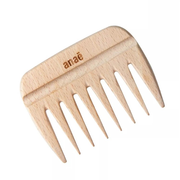 PETTINE IN LEGNO PER CAPELLI RICCI O CRESPI Anaé Anaé