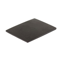 PIASTRA ADESIVA DI SHUNGITE PER CELLULARE RETTANGOLARE 15 x 25 mm Cristalli e altro