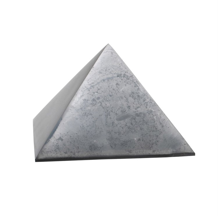 PIRAMIDE DI SHUNGITE LUCIDA Cristalli e altro80 mm  Cristalli e altro