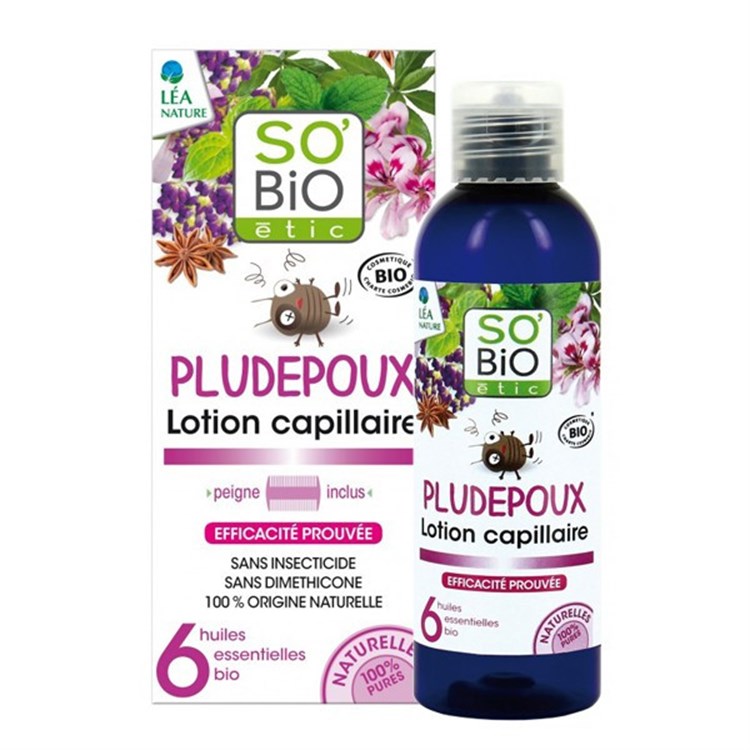 PLUDEPOUX - LOZIONE CAPILLARE ANTIPIDOCCHI So'Bio étic So'Bio étic