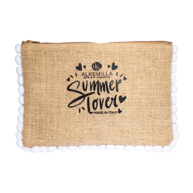 POCHETTE IN JUTA - SUMMER LOVER AlkemillaBianco  Alkemilla