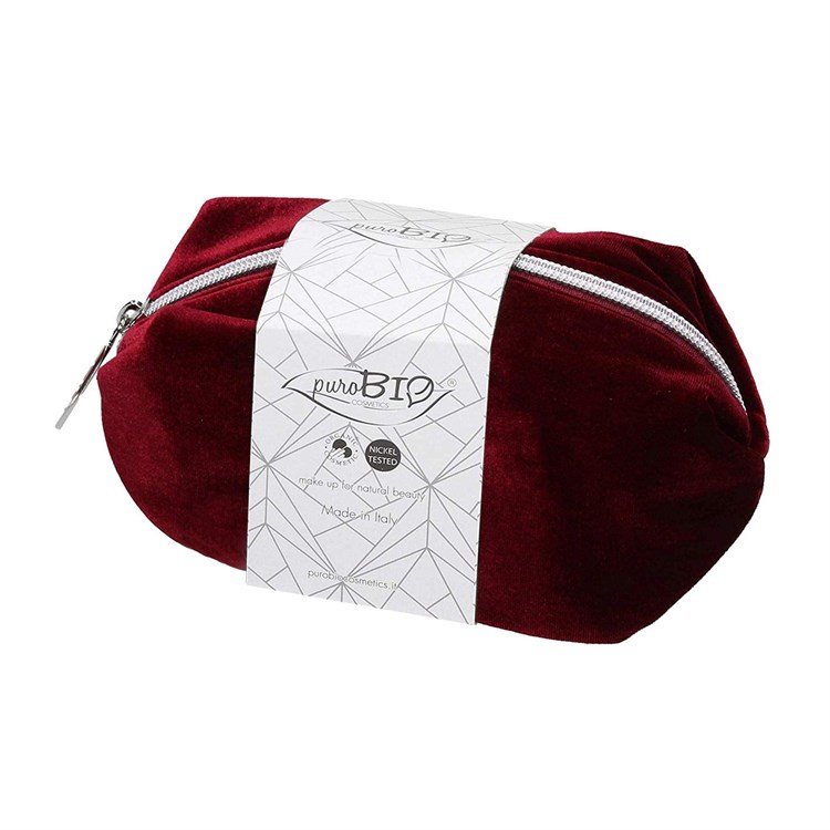 POCHETTE IN VELLUTO BORDEAUX *Non più assortito *Non più assortito