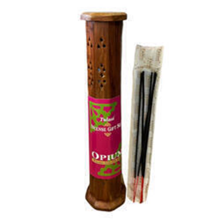 PORTA INCENSO LEGNO SHEESHAM - OPIUM Incensi & Accessori Incensi & Accessori