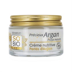 PREZIOSO ARGAN - CREMA NUTRITIVA PERLE D'ARGAN So'Bio étic