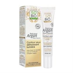 PREZIOSO ARGAN - CONTORNO OCCHI LEVIGANTE E ILLUMINANTE So'Bio étic