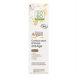 PREZIOSO ARGAN - CONTORNO OCCHI E LABBRA ANTI-AGE So'Bio étic