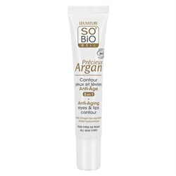PREZIOSO ARGAN - CONTORNO OCCHI E LABBRA ANTI-AGE So'Bio étic