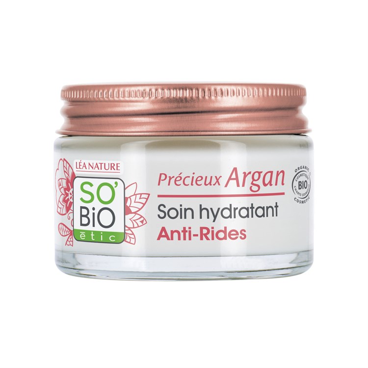 PREZIOSO ARGAN - CREMA GIORNO IDRATANTE ANTI-RUGHE So'Bio étic So'Bio étic