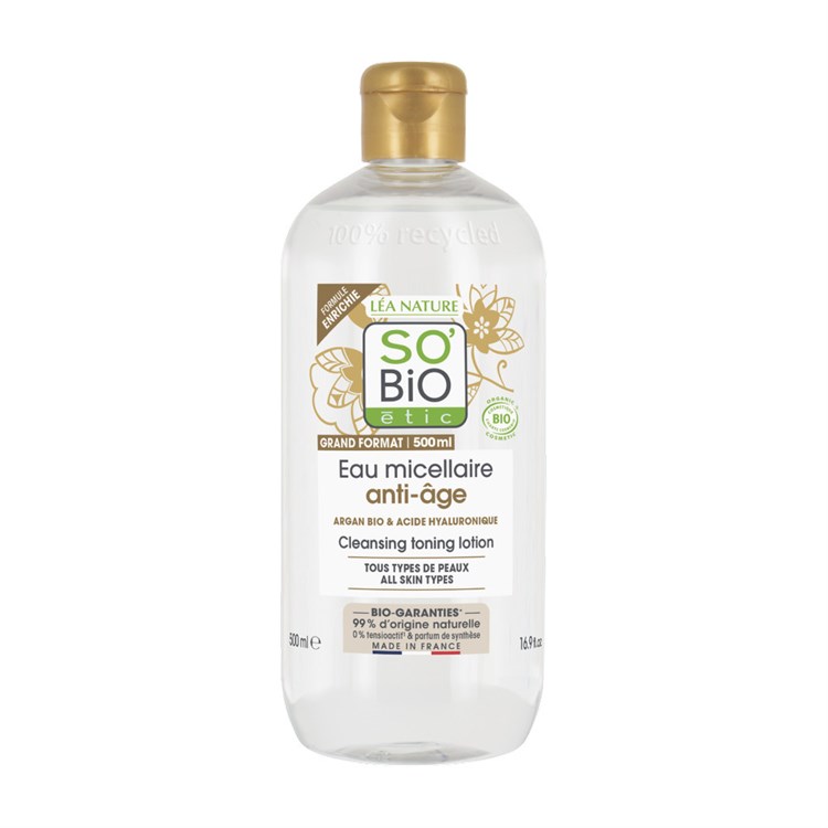 PREZIOSO ARGAN - LOZIONE MICELLARE ANTI-AGE So'Bio étic So'Bio étic