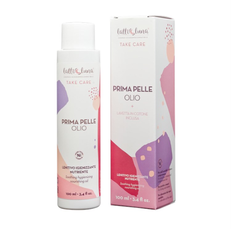 PRIMA PELLE OLIO - LENITIVO IGIENIZZANTE NUTRIENTE Latte e luna Latte e luna