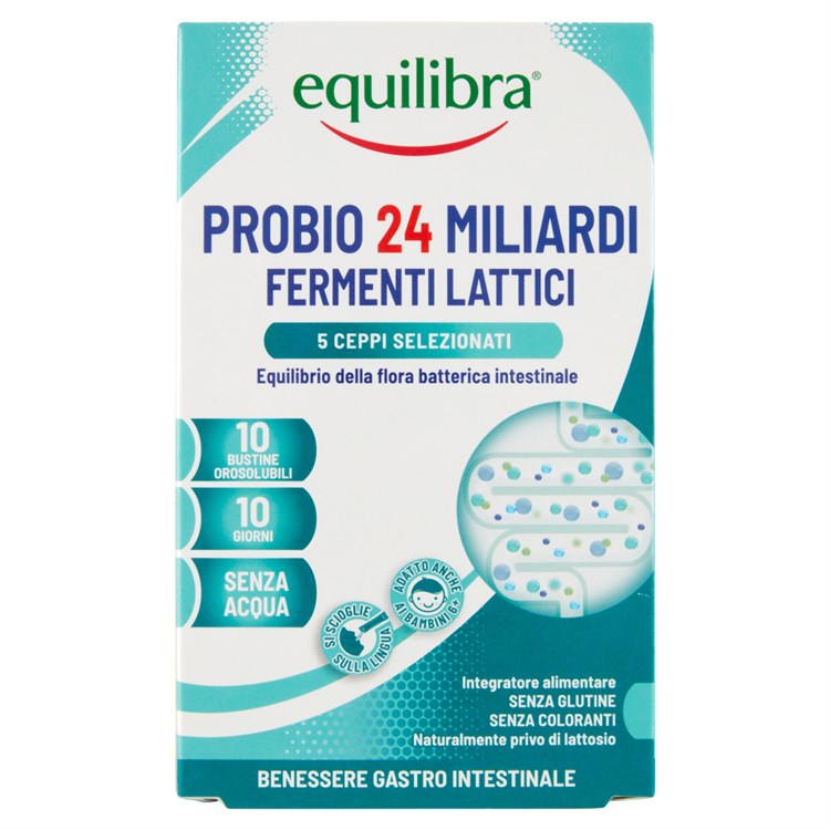 PROBIO 24 MILIARDI FERMENTI LATTICI - 5 CEPPI SELEZIONATI *Non più assortito *Non più assortito