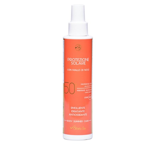 PROTEZIONE SOLARE CON MALLO DI NOCE SPF 50