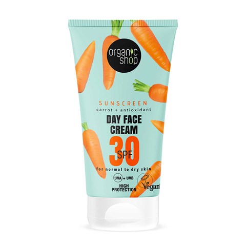 PROTEZIONE SOLARE VISO SPF 30 "PELLE DA NORMALE a SECCA"