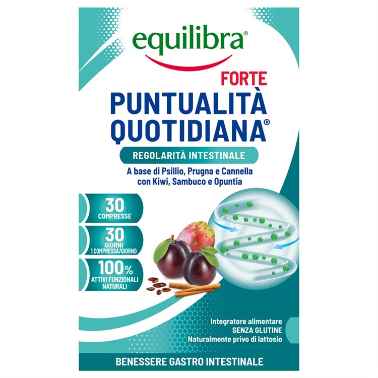 PUNTUALITÀ QUOTIDIANA FORTE - REGOLARITÀ INTESTINALE Equilibra Equilibra