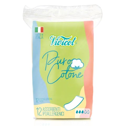 PURO COTONE - ASSORBENTI GIORNO ANATOMICI