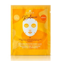 RADIANCE VITAMIN C - MASCHERA VISO IN TESSUTO ILLUMINANTE Gyada Cosmetics