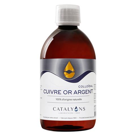 Catalyons RAME - ORO - ARGENTO COLLOIDALE Catalyons