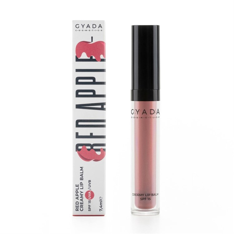 RED APPLE CREAMY LIP BALM SPF 15 - 01 PINK LADY Gyada Cosmetics Gyada Cosmetics