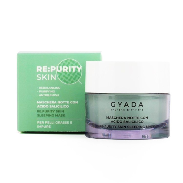 RE:PURITY SKIN - MASCHERA NOTTE CON ACIDO SALICILICO Gyada Cosmetics Gyada Cosmetics