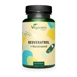 RESVERATROLO + VITAMINA B3 - INTEGRATORE Vegavero