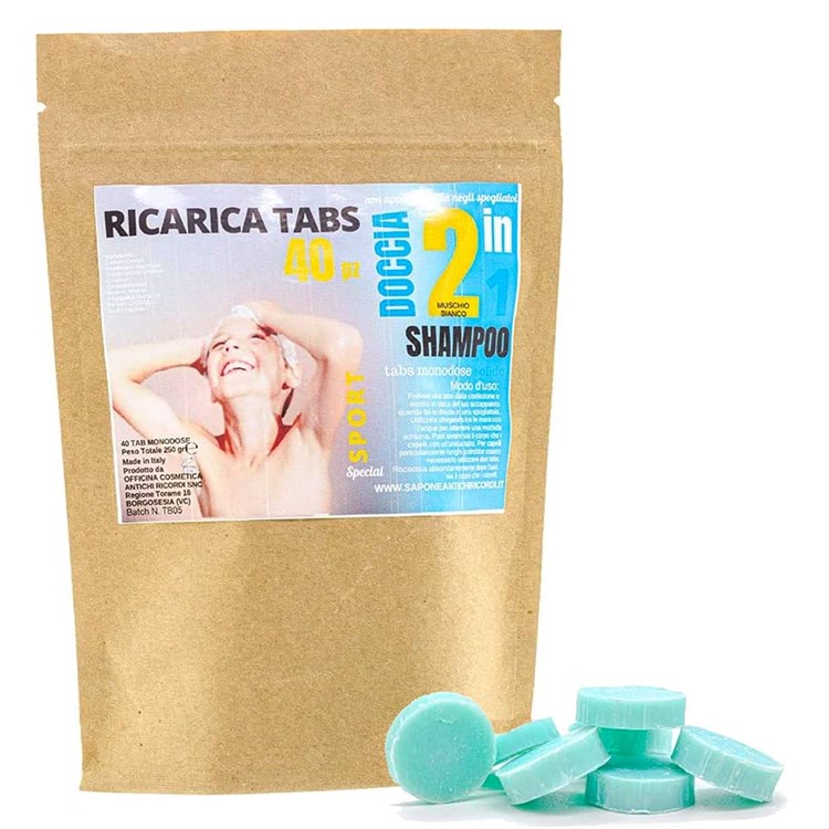 RICARICHE  TABS MONODOSE - DOCCIA-SHAMPOO 2in1 