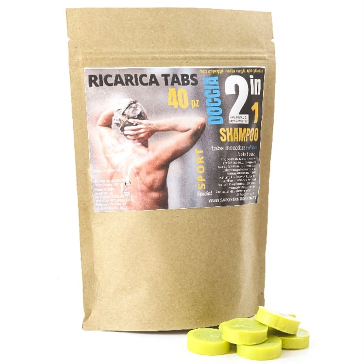 RICARICHE TABS MONODOSE - DOCCIA-SHAMPOO 2in1 