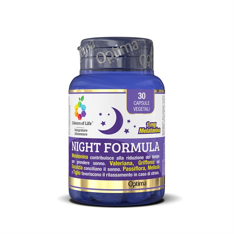 NIGHT FORMULA - INTEGRATORE Optima Naturals Optima Naturals