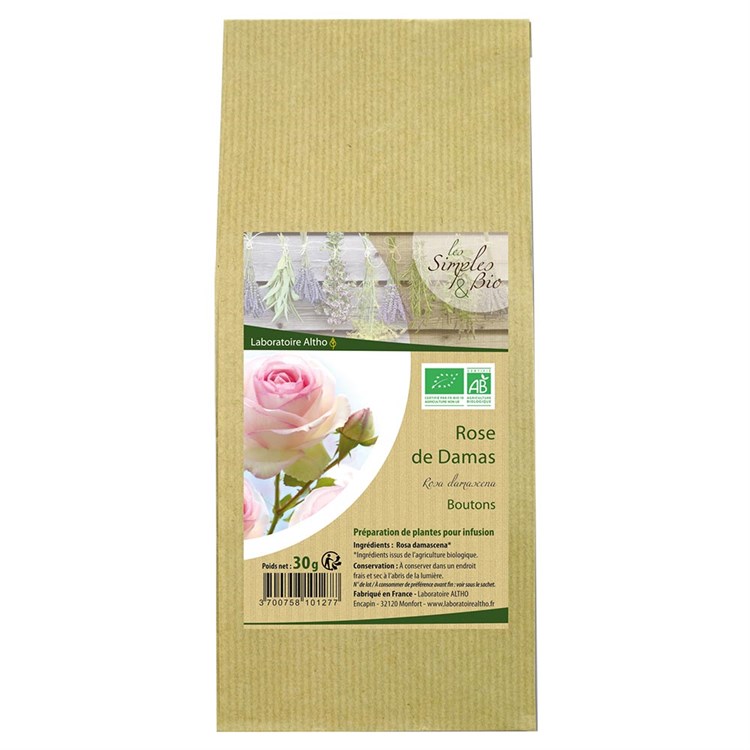 ROSA DAMASCENA - BOCCIOLI - PER INFUSI O TISANE Laboratoire Altho Laboratoire Altho