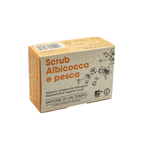 SAPONE SCRUB ALBICOCCA e PESCA