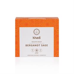 SHANTI SOAP  BERGAMOTTO & SALVIA  Khadi