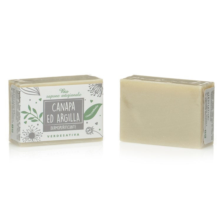 SAPONE CANAPA & ARGILLA Verdesativa Verdesativa