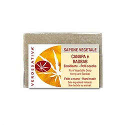 SAPONE CANAPA & BAOBAB Verdesativa