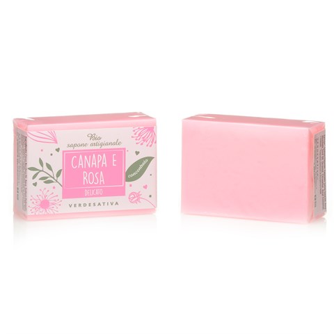 SAPONE CANAPA & ROSA