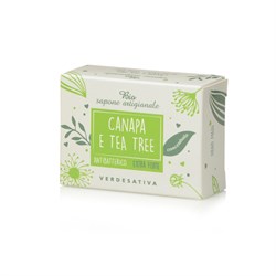 sapone canapa e tea tree