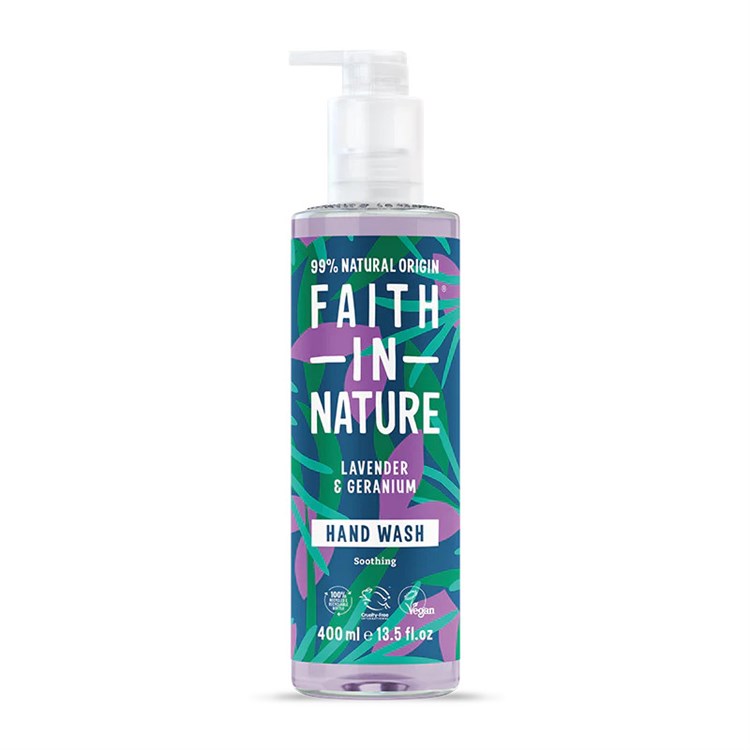 SAPONE LIQUIDO - LAVANDA & GERANIO Faith in Nature Faith in Nature