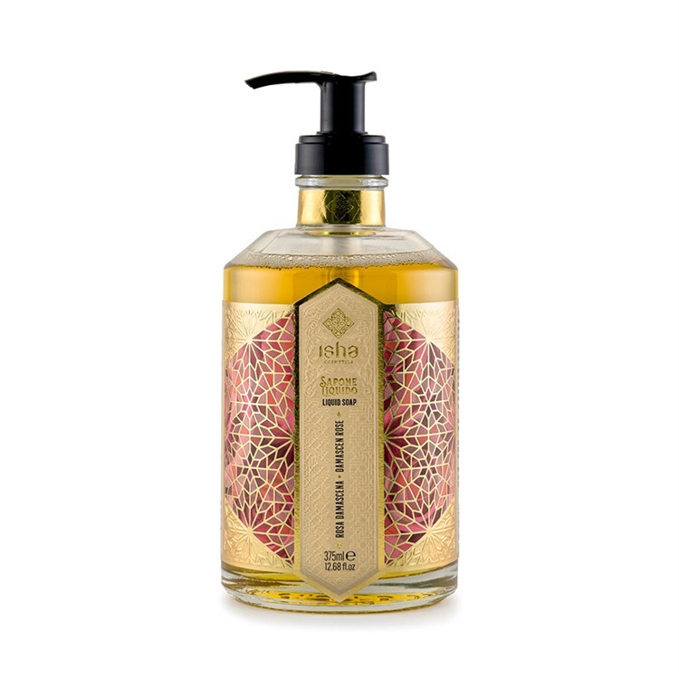 SAPONE LIQUIDO - ROSA DAMASCENA Isha Cosmetics Isha Cosmetics