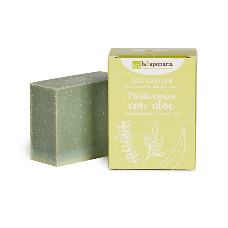 SAPONE MEDITERRANEO CON ALOE La Saponaria La Saponaria