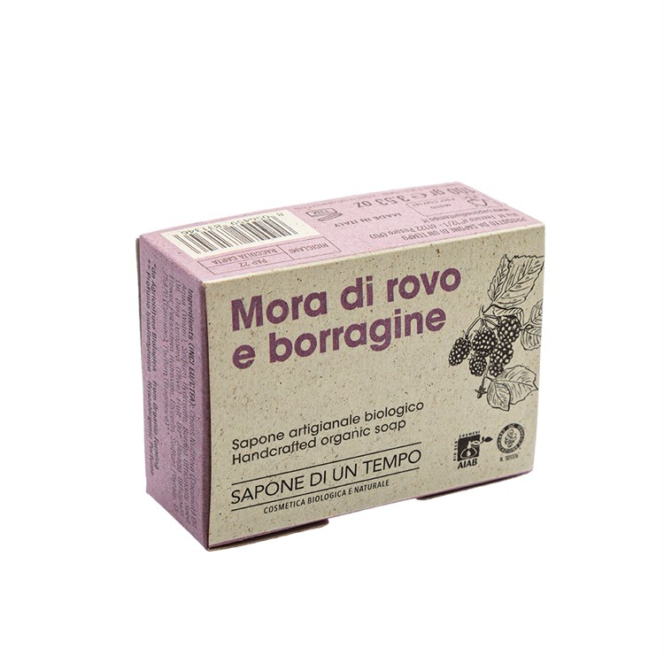 SAPONE MORA DI ROVO E BORRAGINE Sapone di un Tempo Sapone di un Tempo