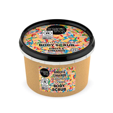 SCRUB CORPO BISCOTTI DI NATALE "ZENZERO e CANNELLA"