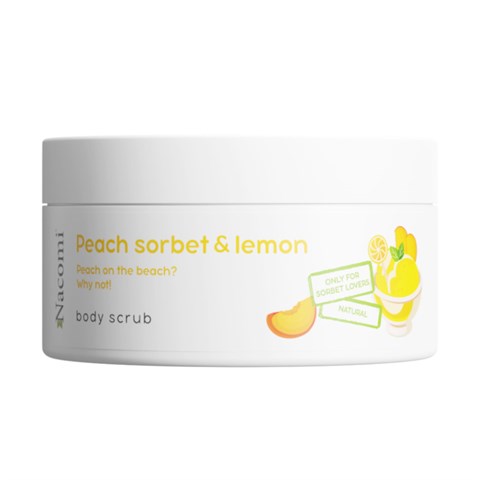 SCRUB CORPO "PEACH SORBET & LEMON"