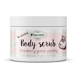 SCRUB CORPO RIVITALIZZANTE  STRAWBERRY & GUAVA PUDDING  Nacomi